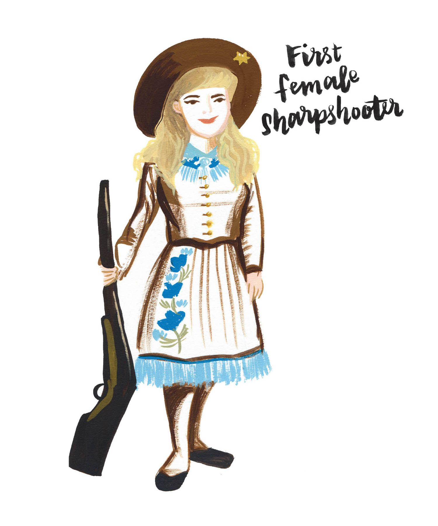 First female sharpshooter