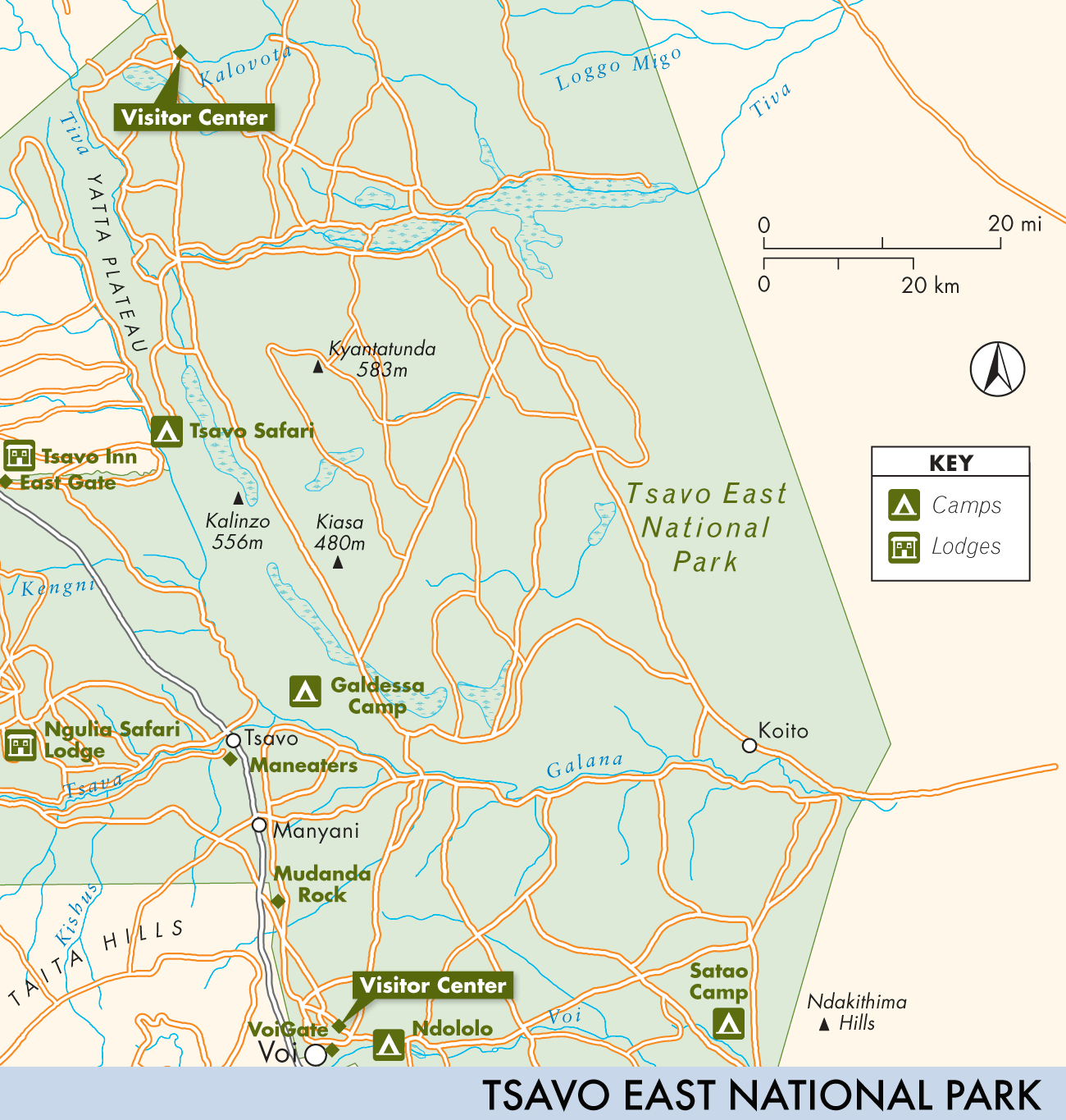 Tsavo East National Park