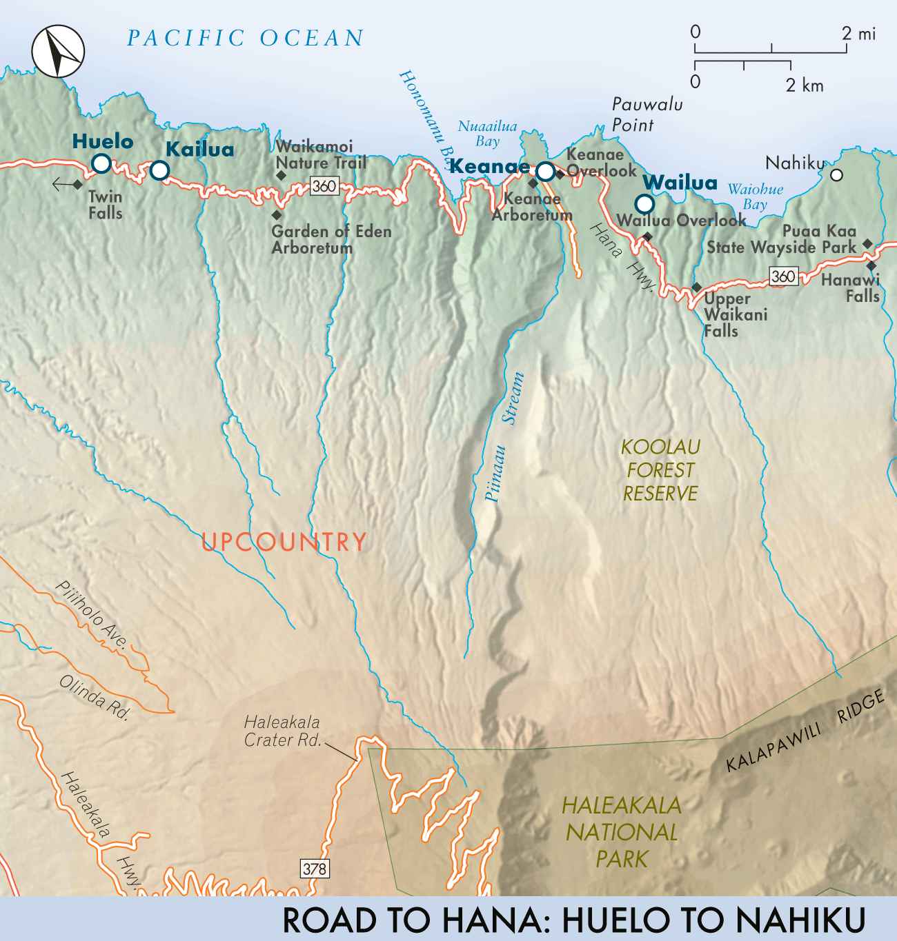 Road to Hana: Huelo to Nahiku