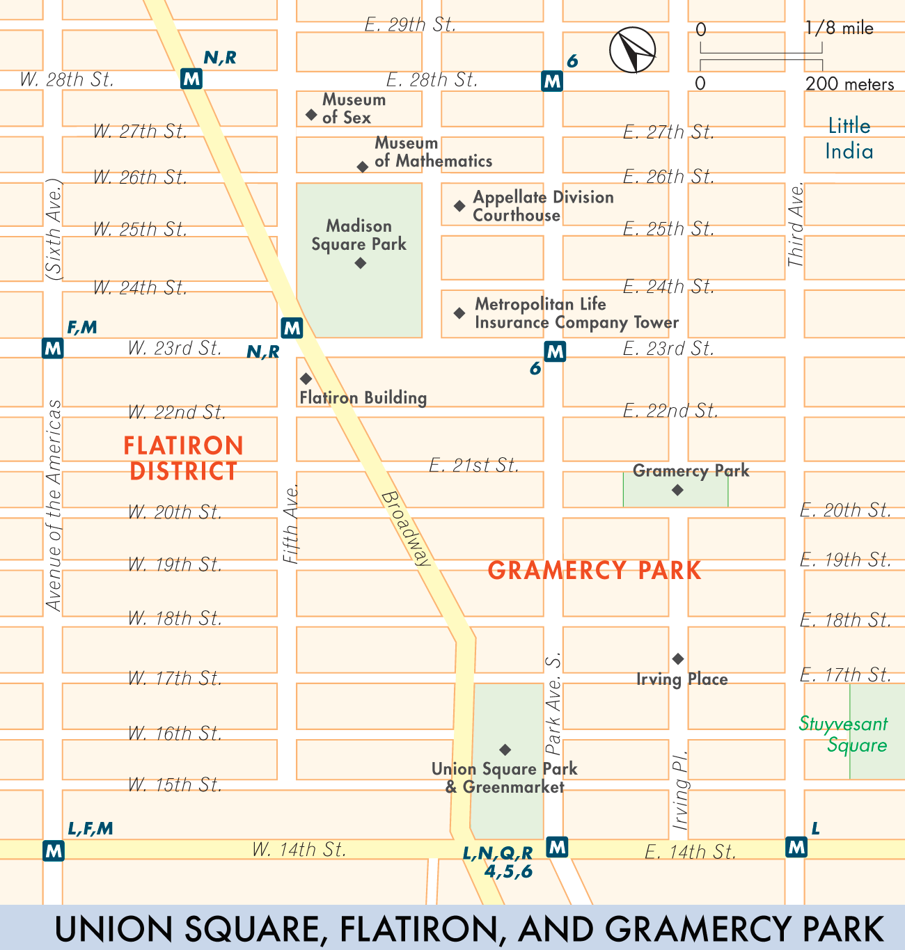 Union Square, Flatiron, and Gramercy Park