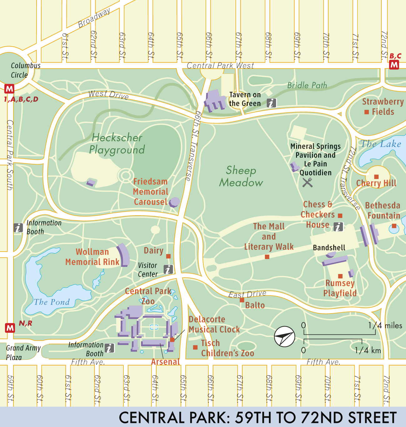 Central Park: 59th to 72nd Street