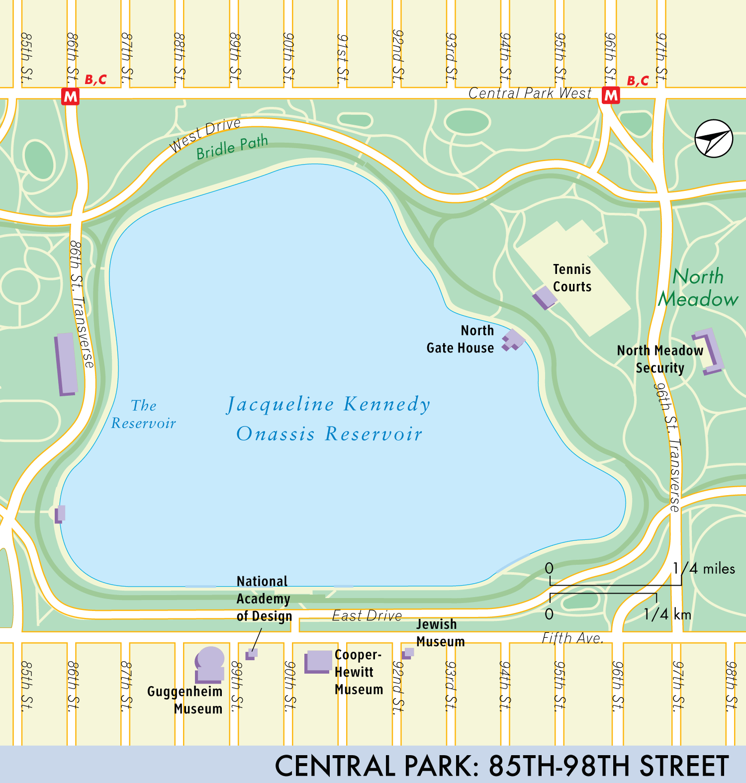 Central Park: 85th-98th Street