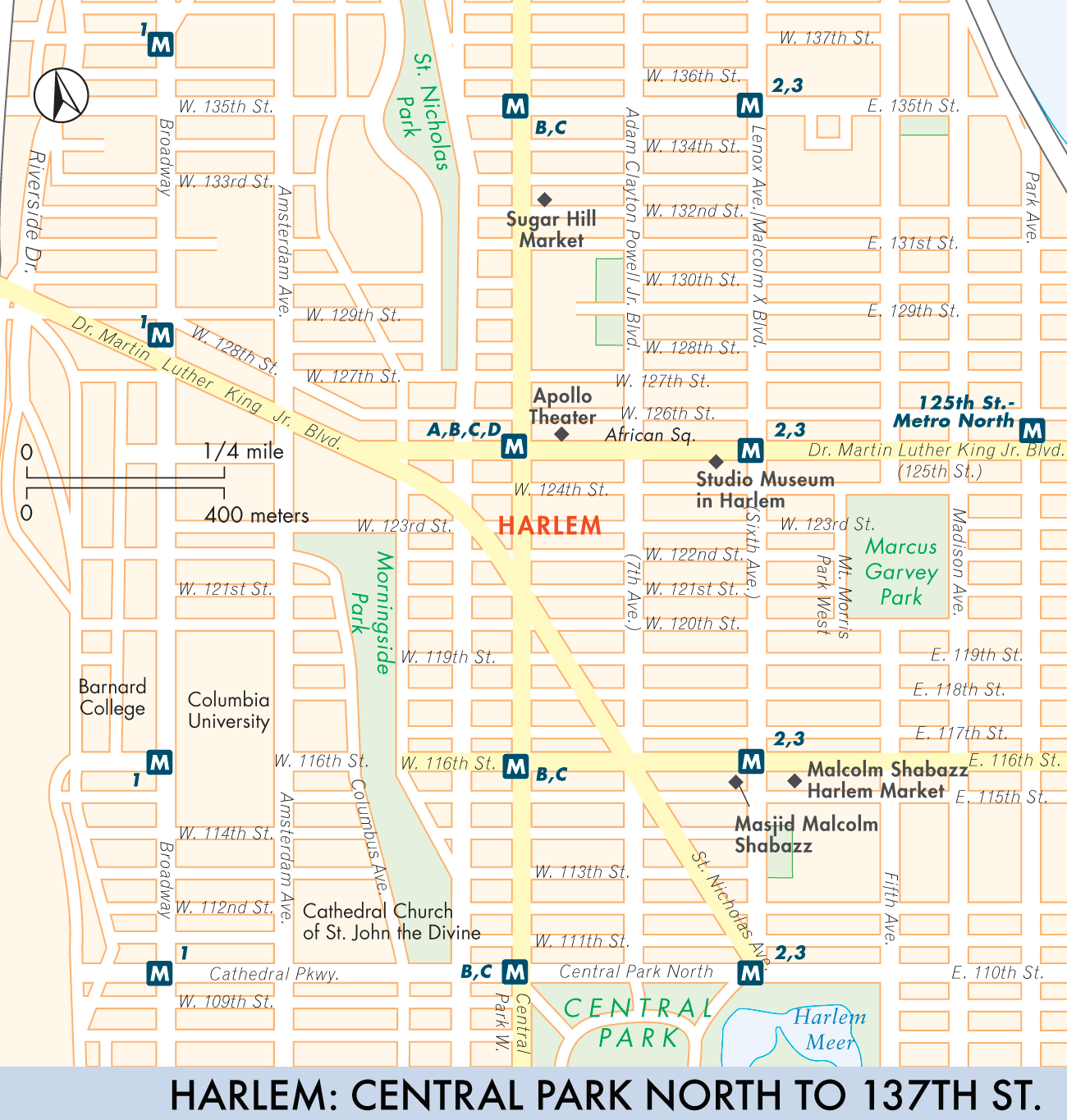 Harlem: Central Park North to 137th St.