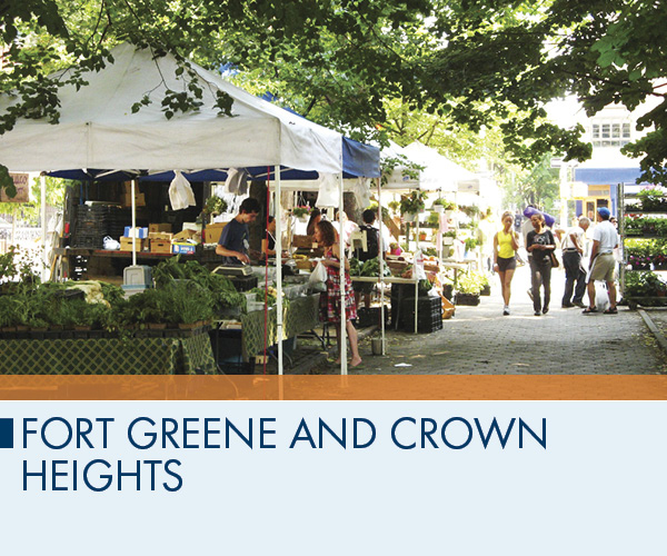 Fort Greene and Crown Heights