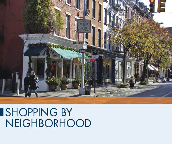Shopping by Neighborhood