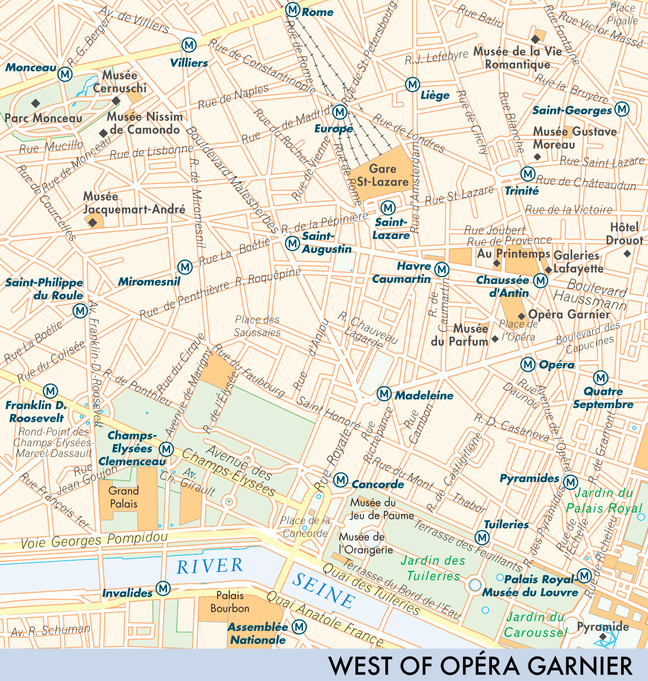 West of Opéra Garnier