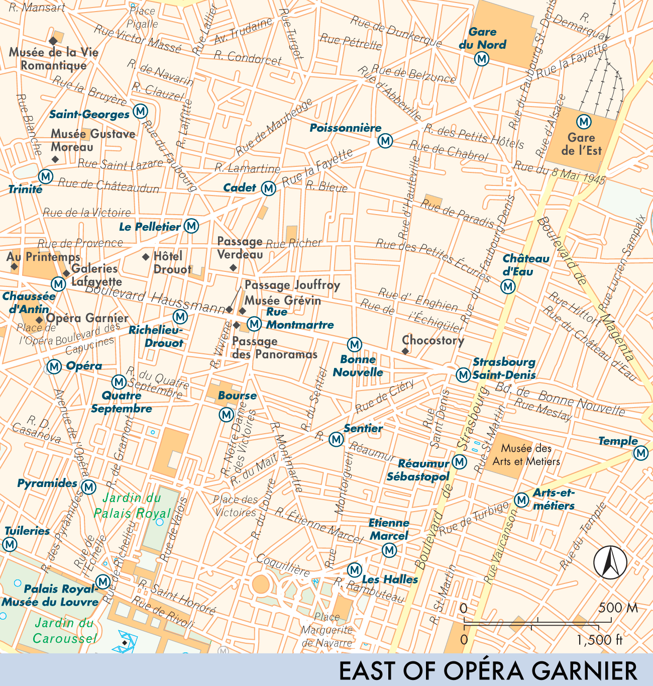 East of Opéra Garnier