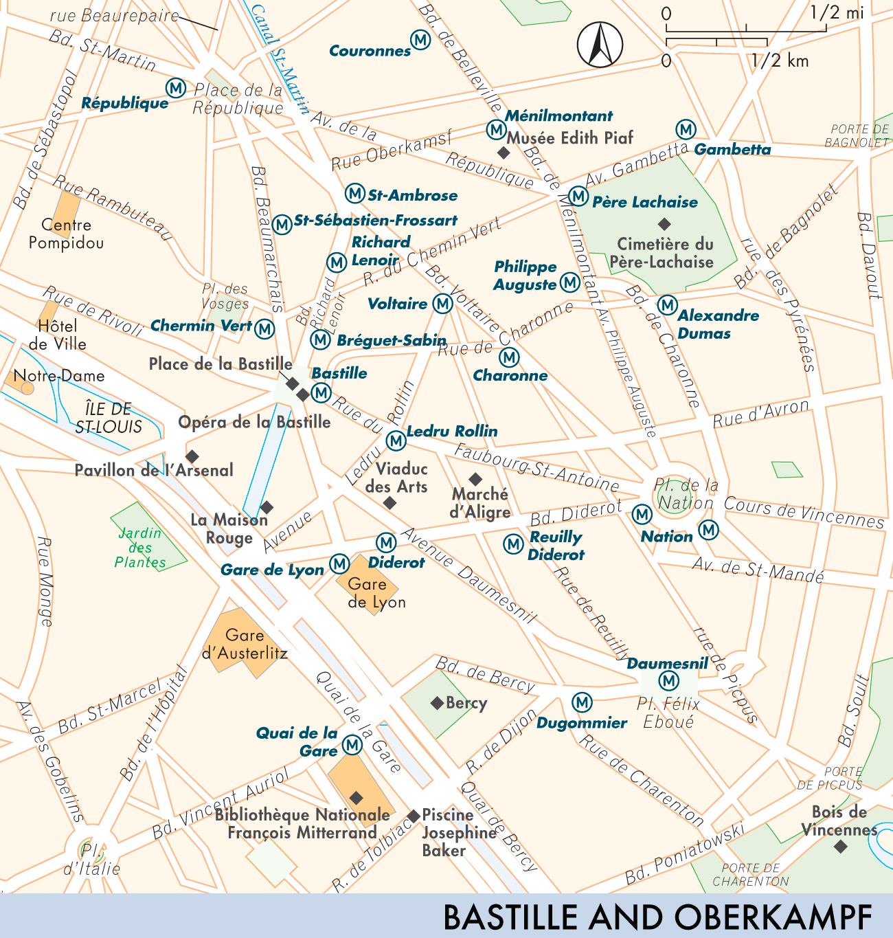 Bastille and Oberkampf