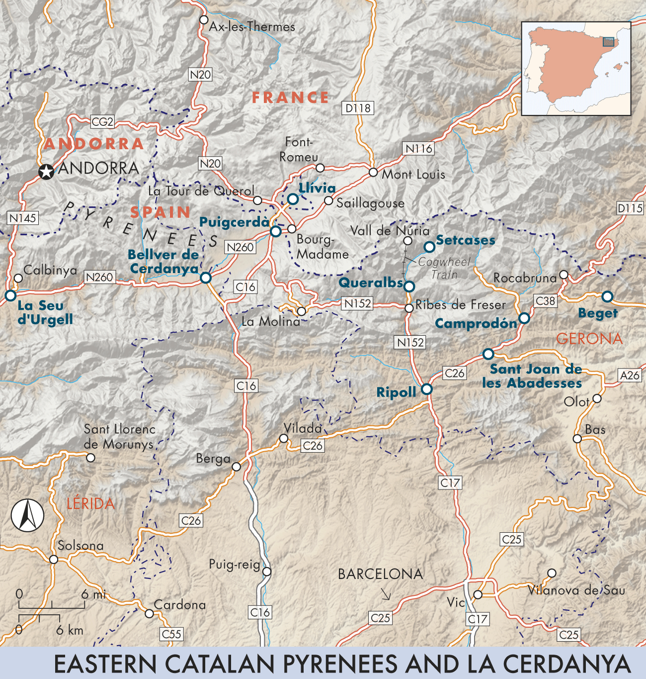 Eastern Catalan Pyrenees and La Cerdanya