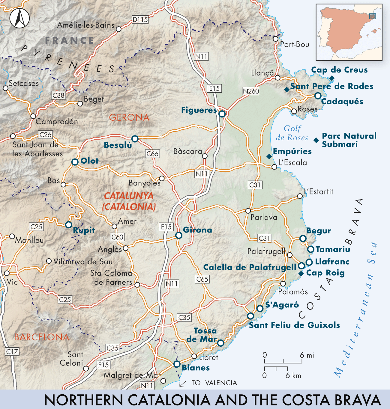 Northern Catalonia and the Costa Brava