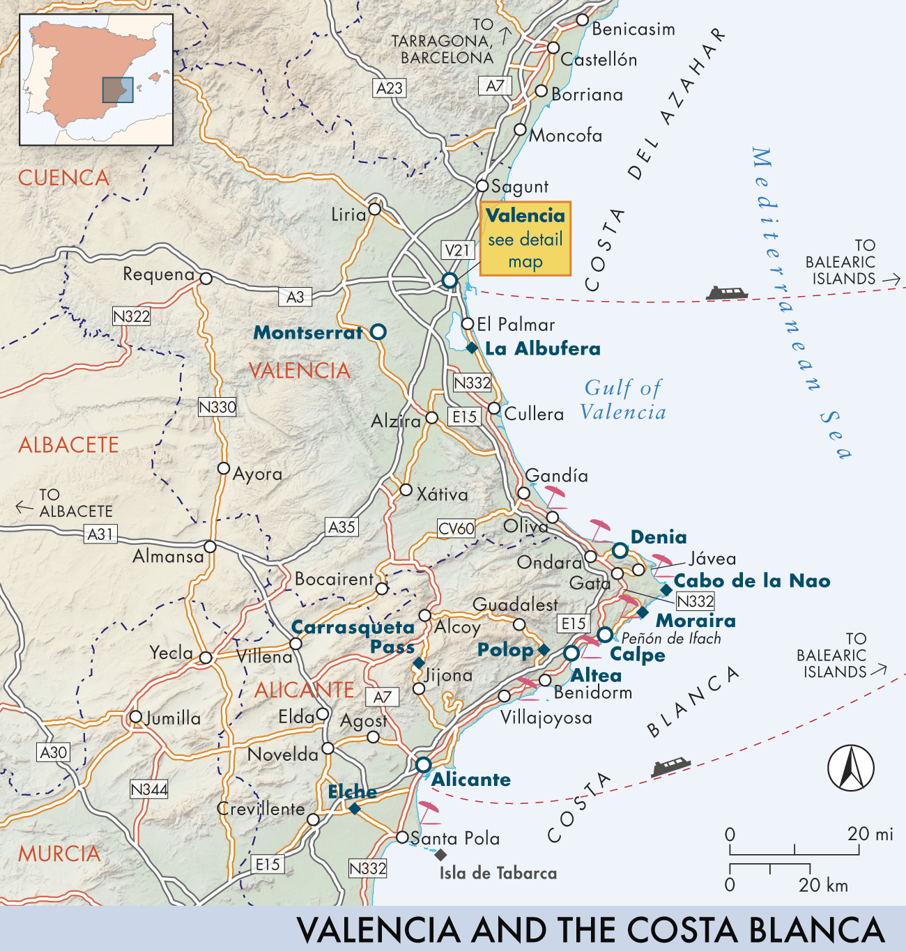 Valencia and the Costa Blanca